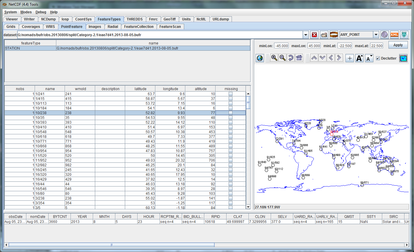 Tools UI Bufr